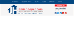 Desktop Screenshot of jamiehooper.com